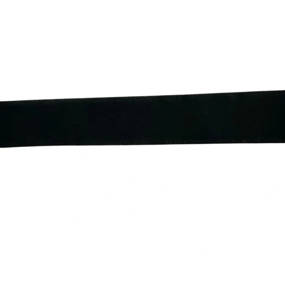 Punk Rock Skull Iron Cross Y2K Goth Black Belt Removable Buckle Edgy Size 34-36 - Picture 11 of 13